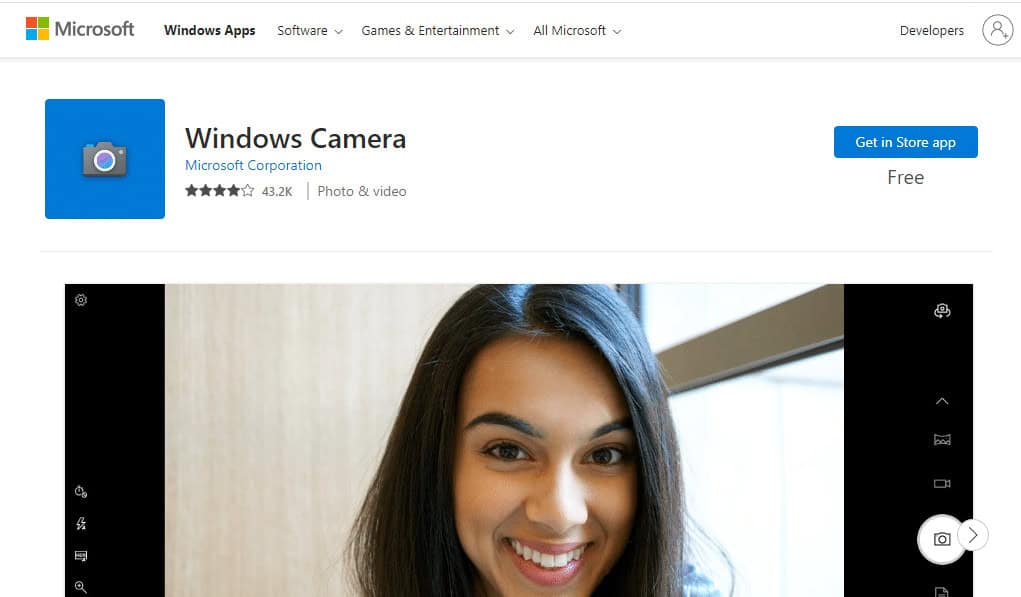 Windows Camera. 39 Best Webcam Software for Windows 10