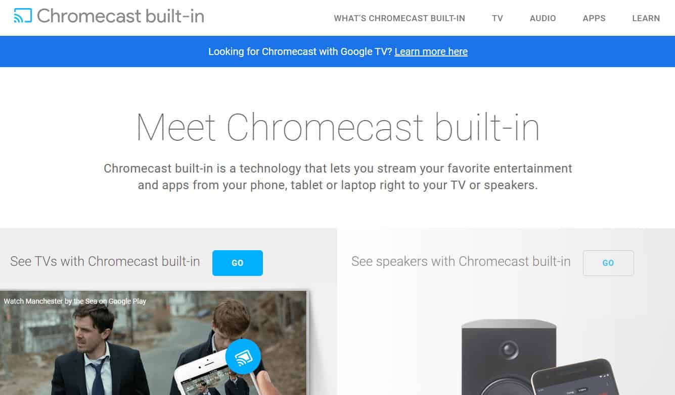 Chromecast built in | Chromecast using mobile data