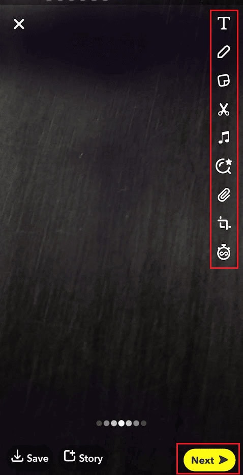 Edit the remix with the available edit options from the right pane - Share
