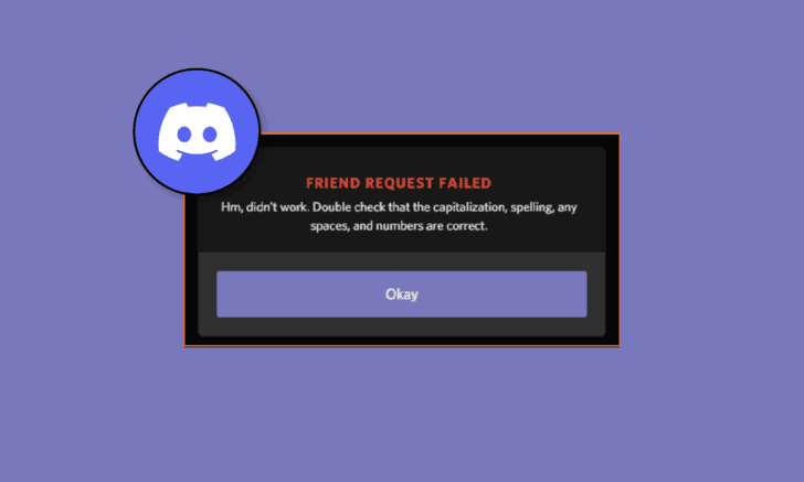 5 Ways to Fix Discord Friend Request Failed Error - TechCult