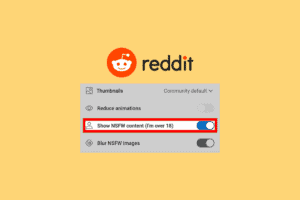 How to Turn On or Off NSFW on Reddit – TechCult