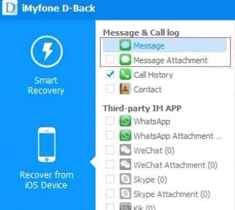 Select the&nbsp;Message and Message Attachment checkboxes