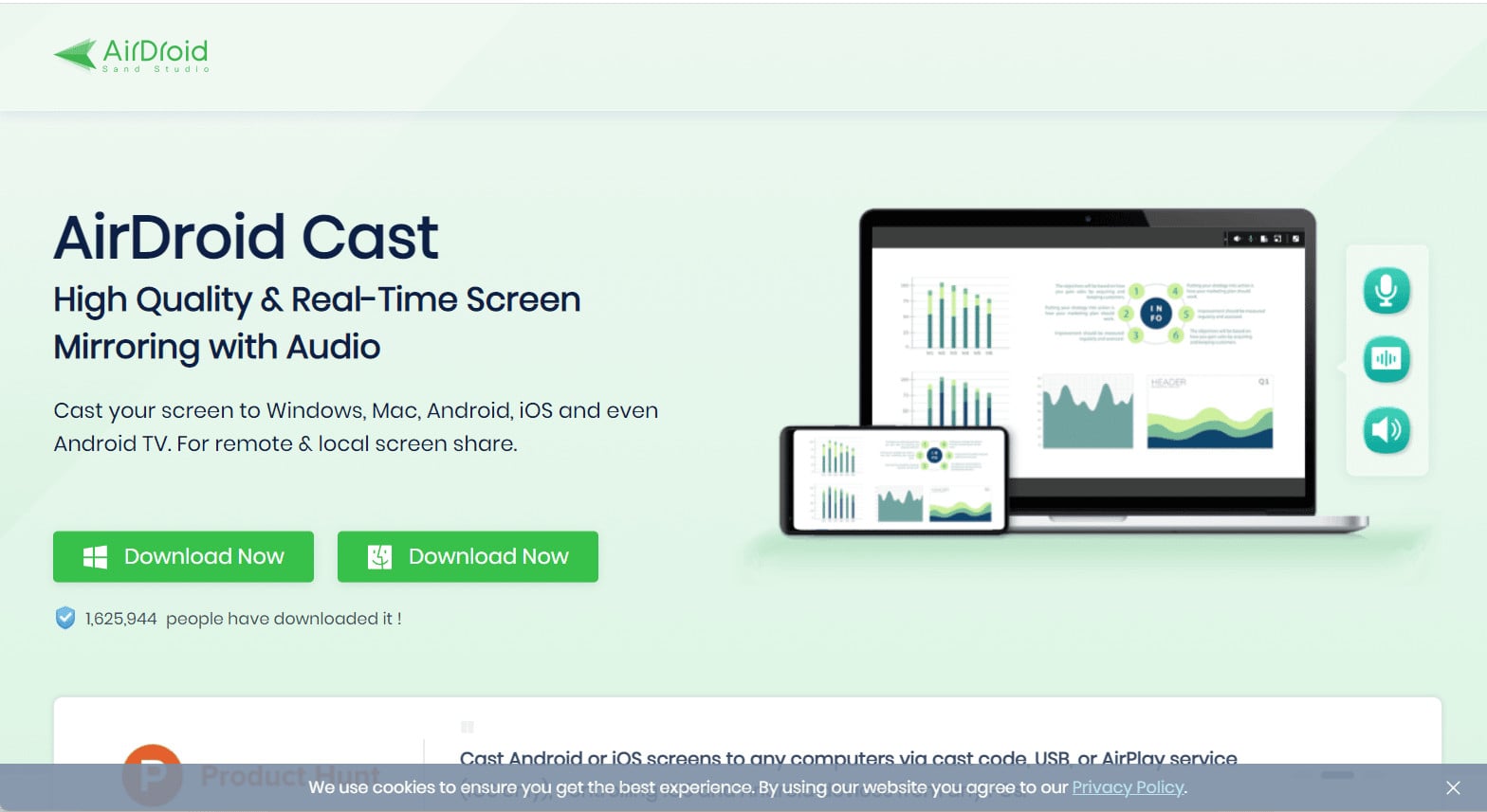 AirDroid Cast | Free mirroring app for iPhone to TV