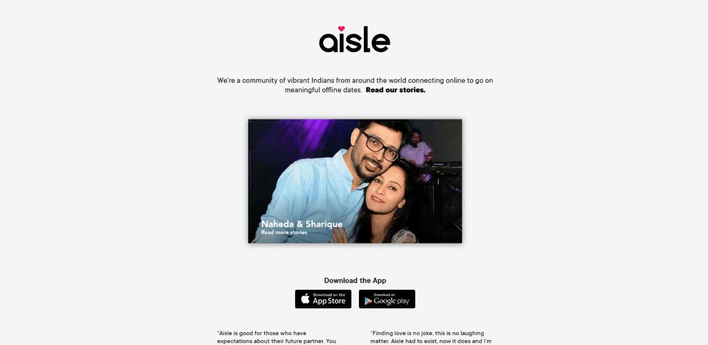 Aisle official site