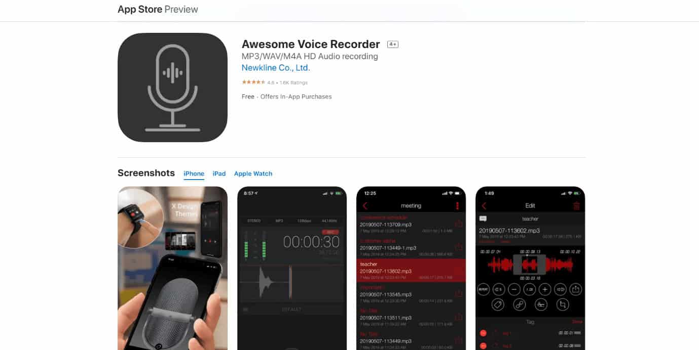 Awesome Voice Recorder