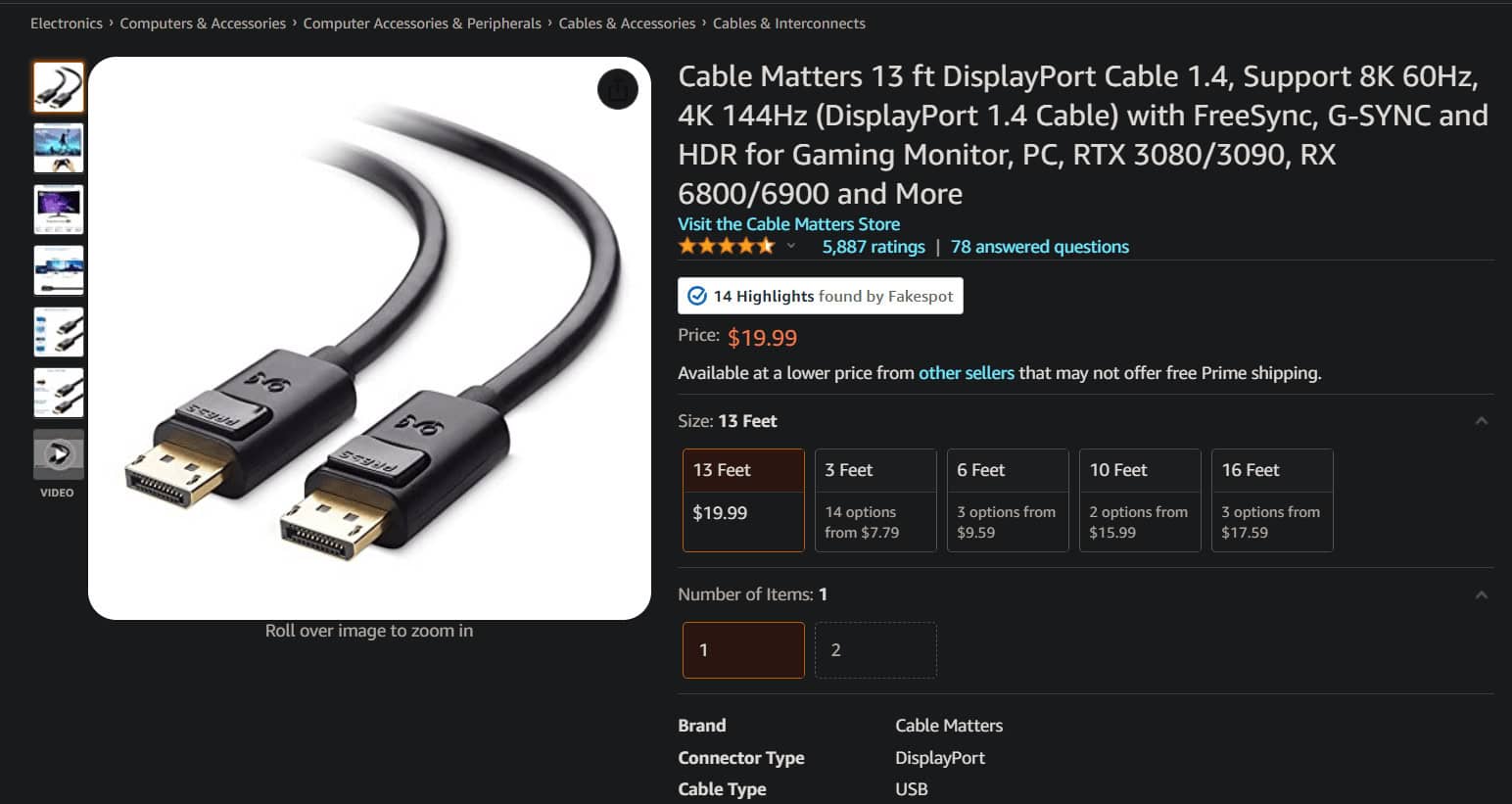 Cable matters