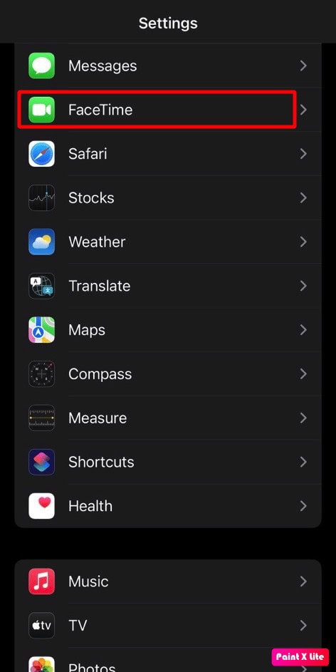 choose facetime option | FaceTime video not working on Mac