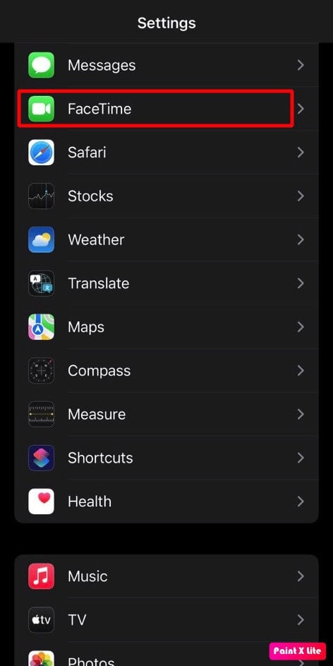 choose facetime option | FaceTime video not working on Mac