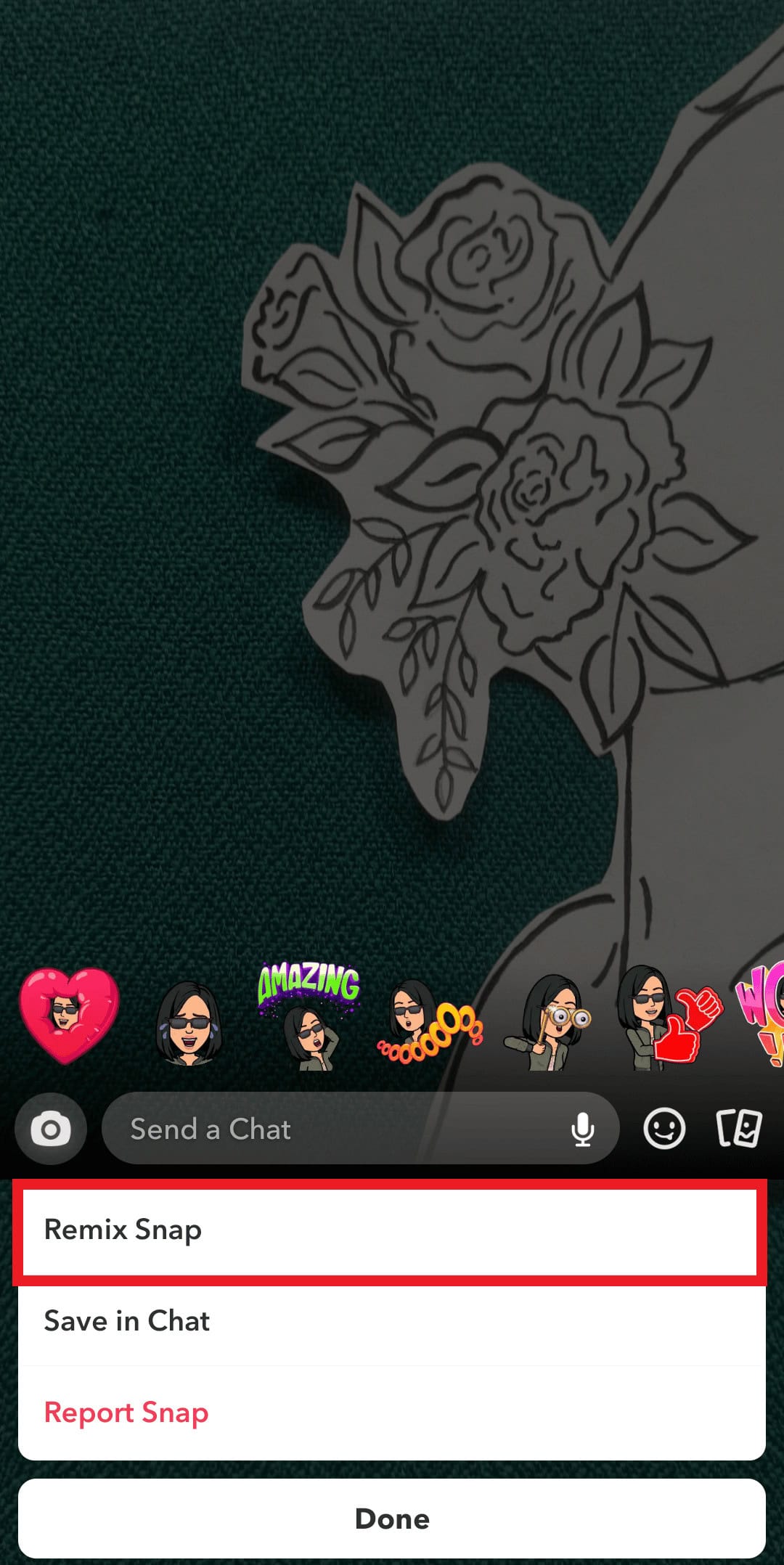 Choose Remix Snap