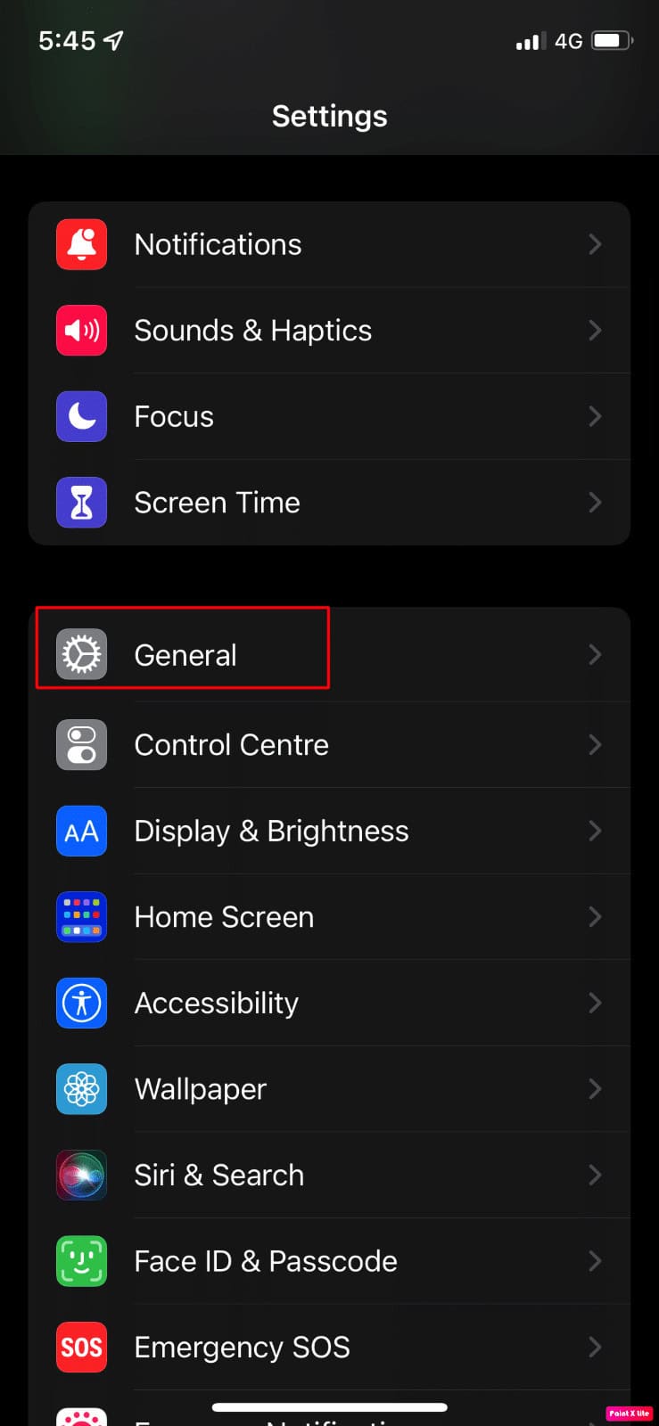 click general
