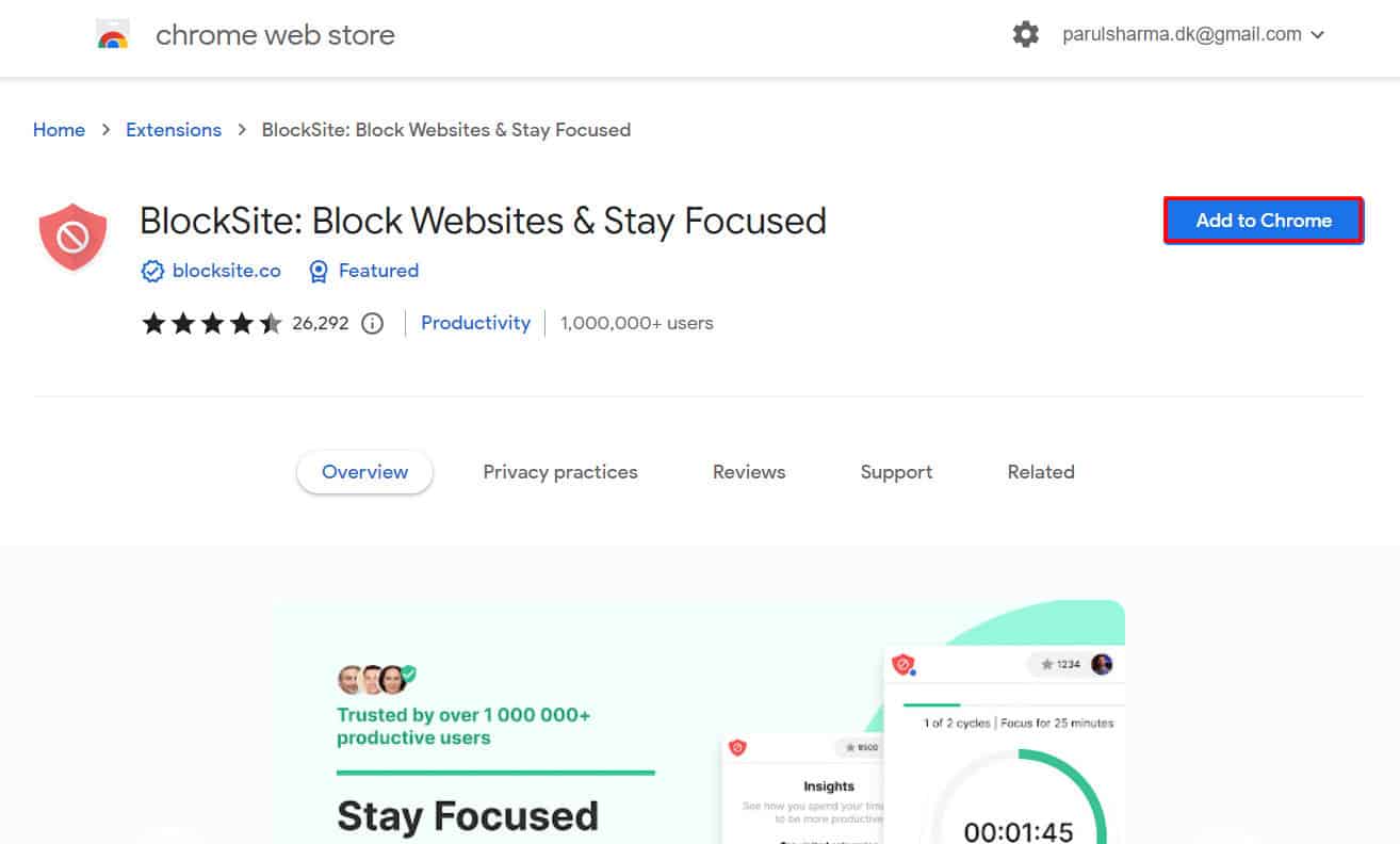 click on add to chrome 