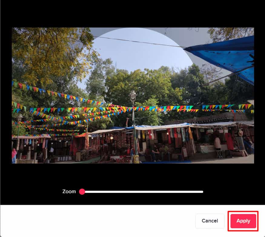 click on Apply on tiktok