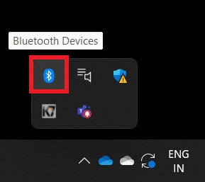  Click on Bluetooth Devices