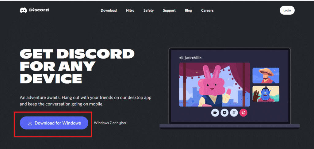 Click on Download for Windows