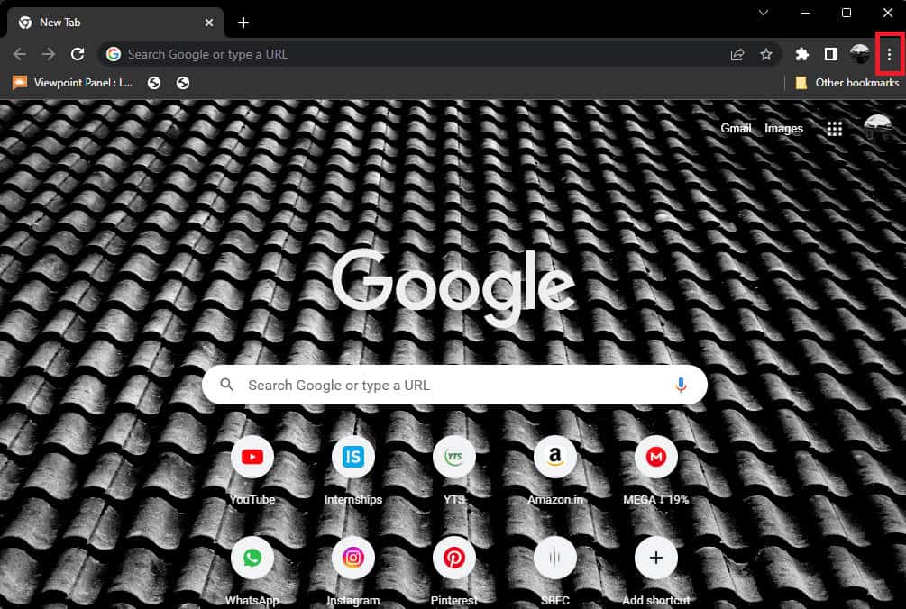 Click on the three vertical dots icon