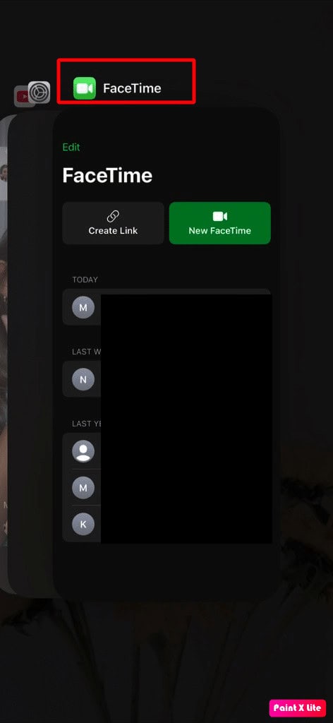 close facetime app