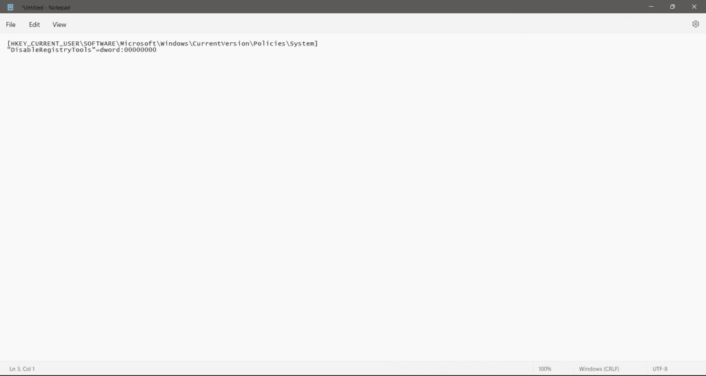 Fix Registry Editing Has Been Disabled by Your Administrator Error ...