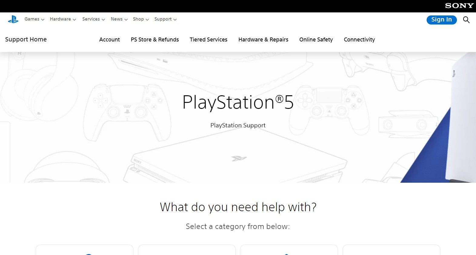 Contact Sony Support. Fix PS5 Blinking White Light Error