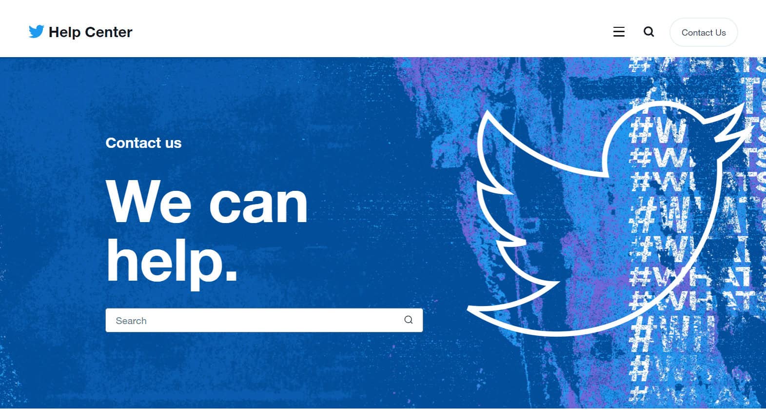 Contact Twitter Support