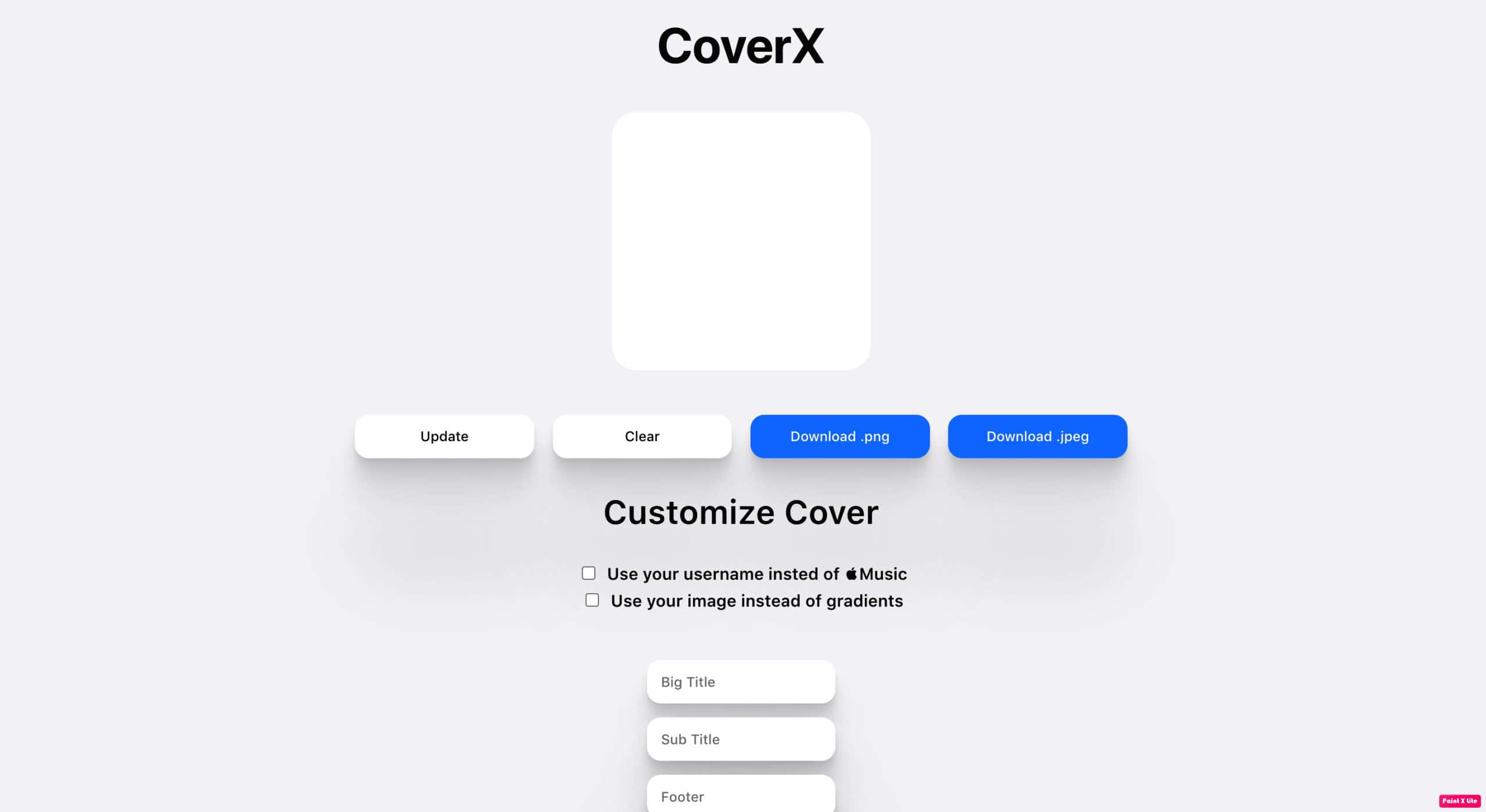 coverx website