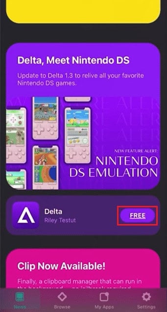 download delta emulator on altstore
