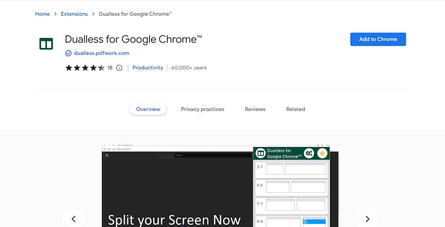 Dualless | Best Chrome extensions for college students