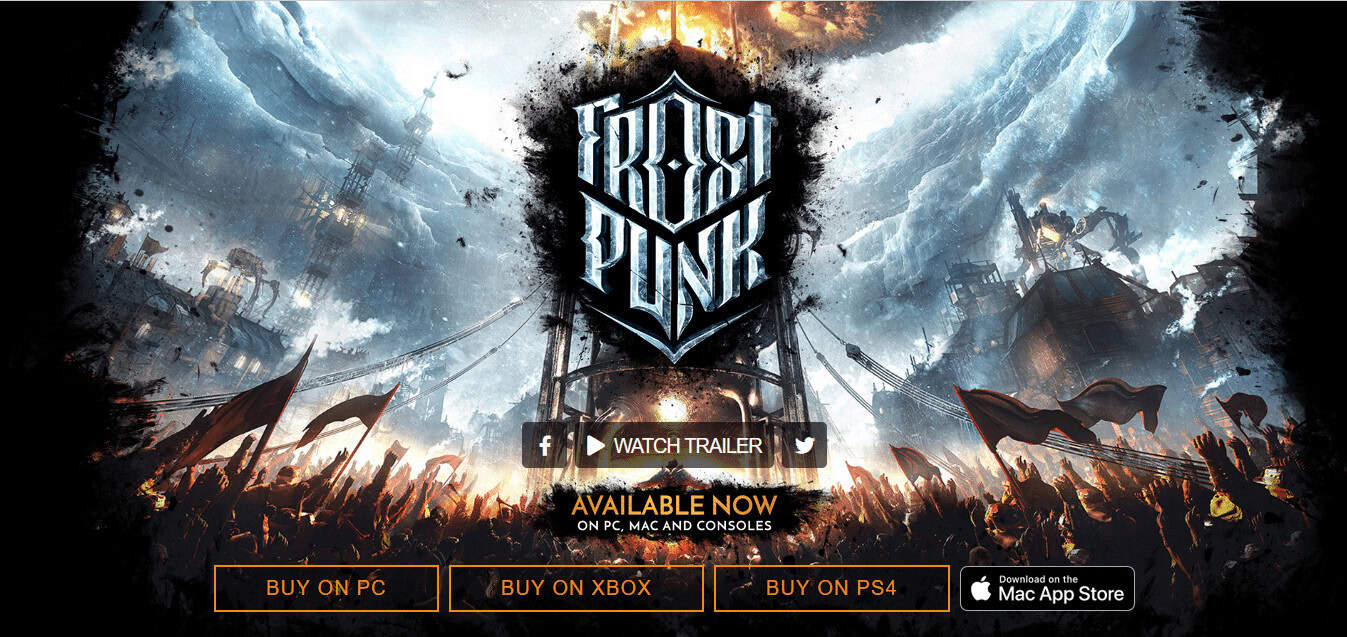 Frostpunk | tycoon game online