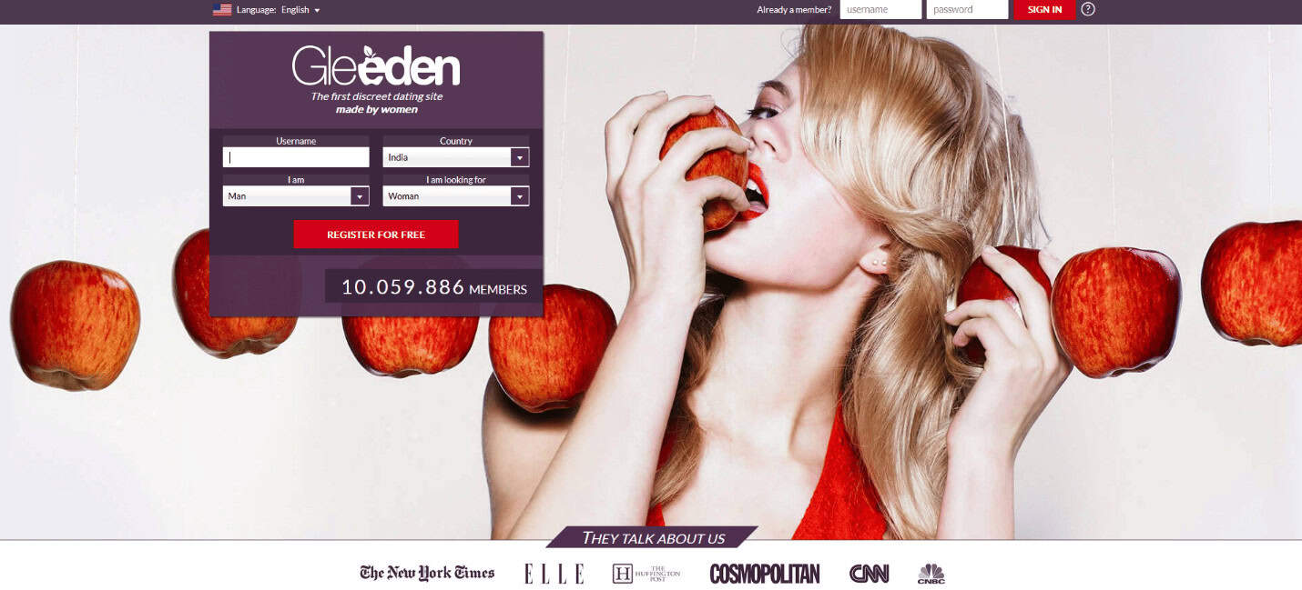 Gleeden official site. 17 Best Dating Apps in India