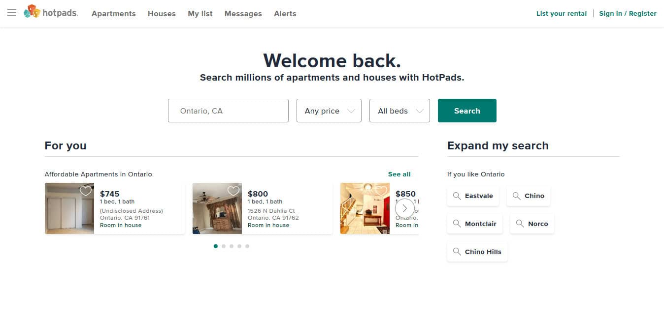 HotPads | best rental sites to find apartments in NYC