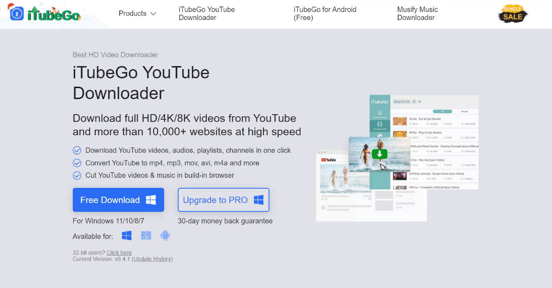 itubego webpage. 21 Best Apps to Download Videos from Any Site