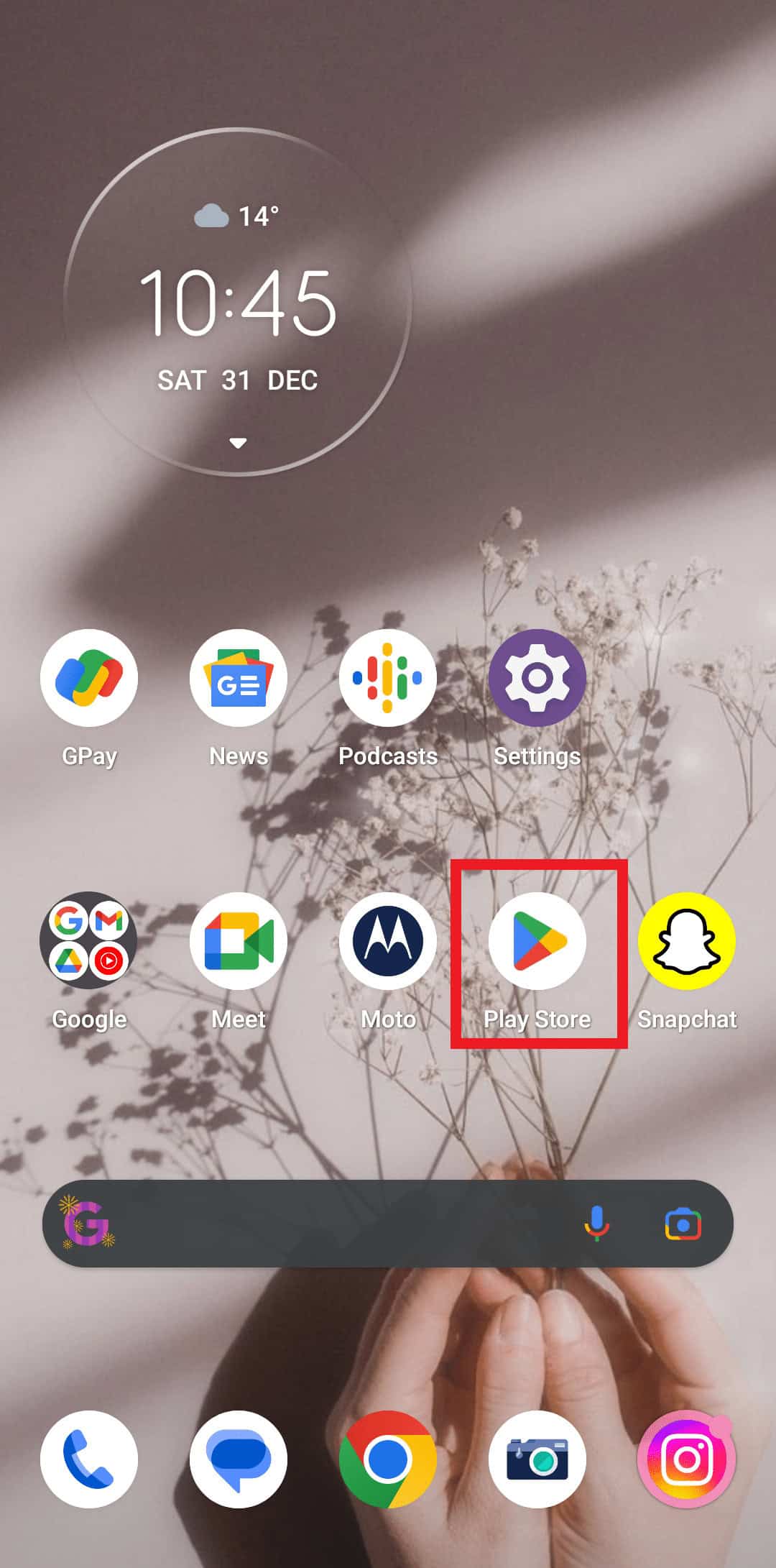 launch Play Store