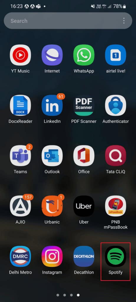 Launch Spotify. Fix Spotify Duo Not Working