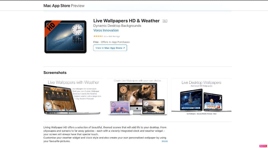 live wallpapers hd & weather mac app store preview