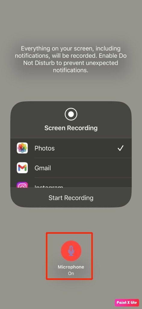 microphone on icon