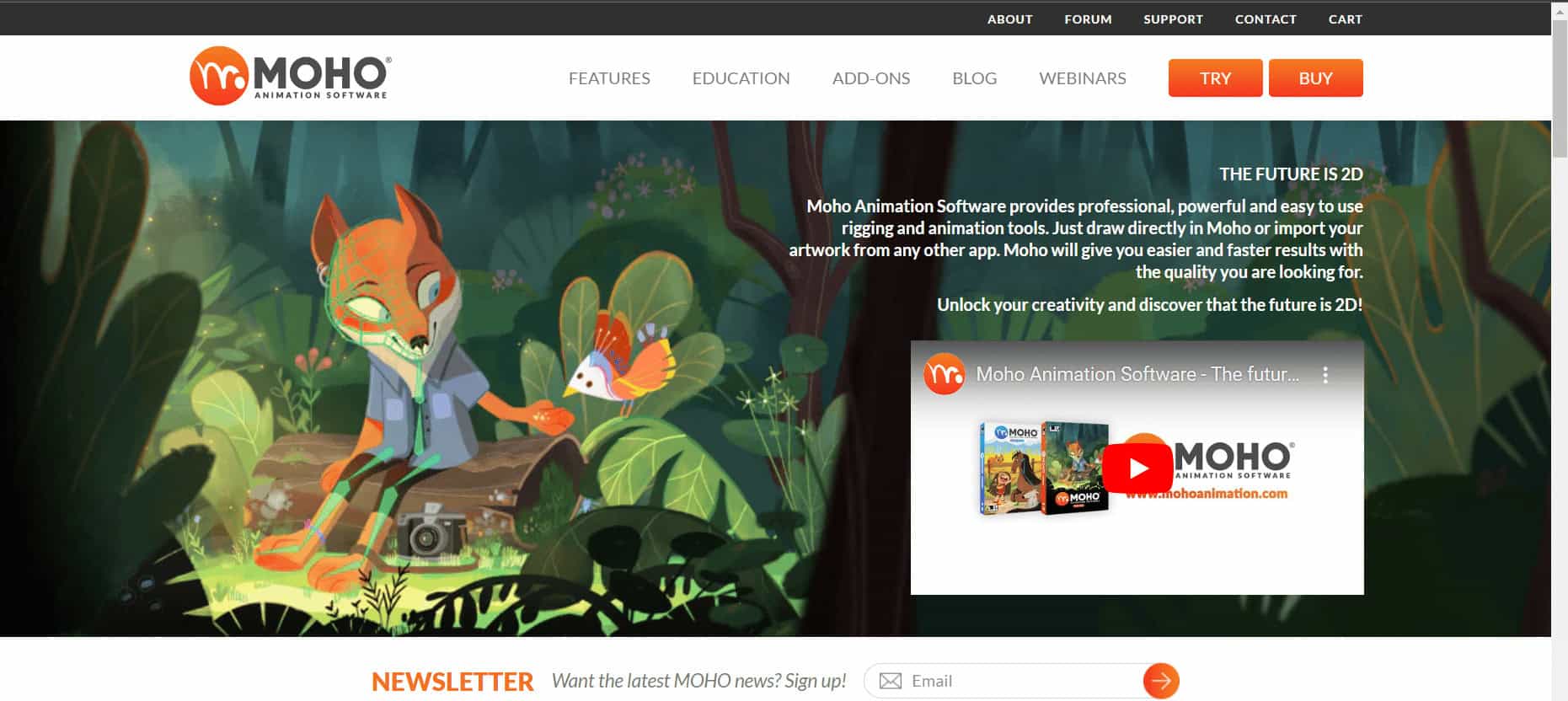 MOHO website