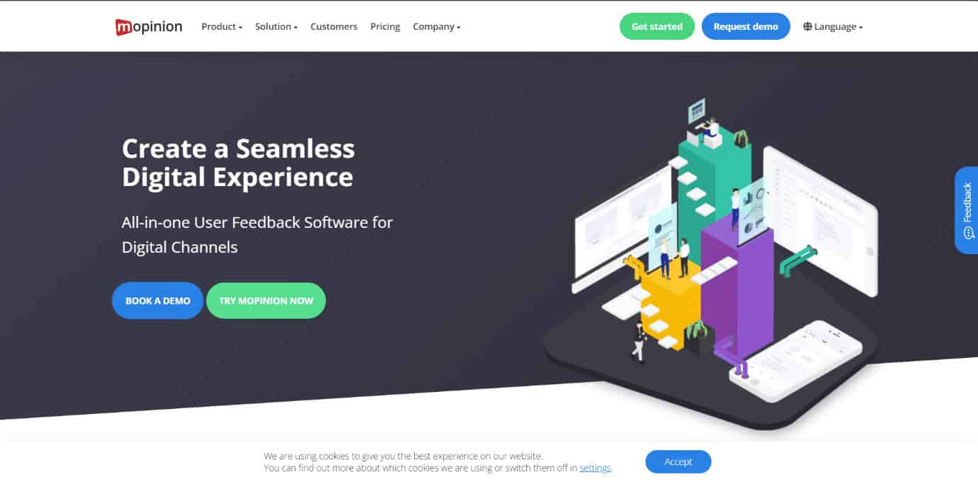 Mopinion Homepage