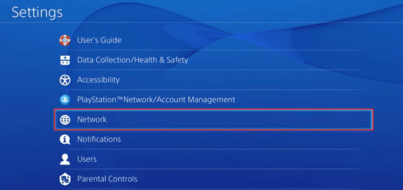 network setting. Fix WS-43709-3 Error Code on PS4