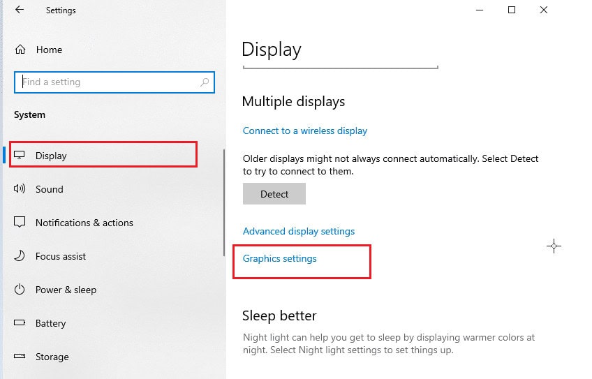 click on Graphics settings. Fix Hardware Accelerated GPU Scheduling Not Showing
