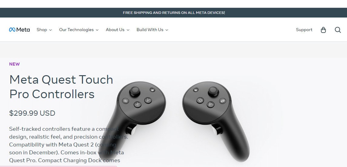Oculus Quest 2 Controller