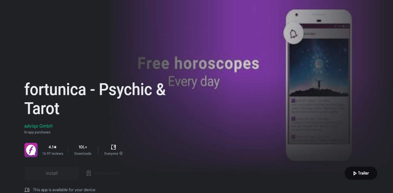 Fortunica app