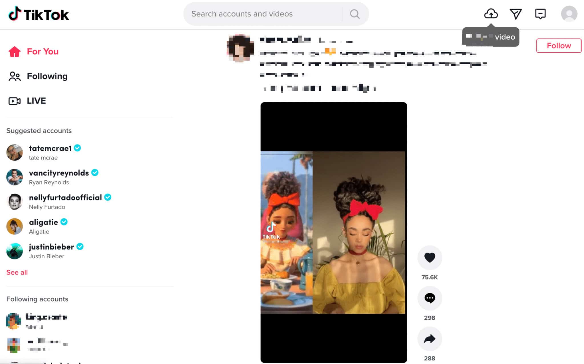 official TikTok website