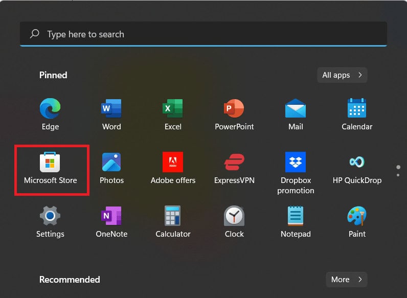 Open Microsoft Store. 9 Ways to Fix Page Doesn’t Exist on Twitter