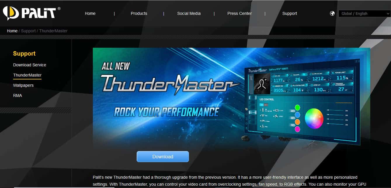 Palit ThunderMaster. 21 Best RAM, GPU and CPU Overclocking Software