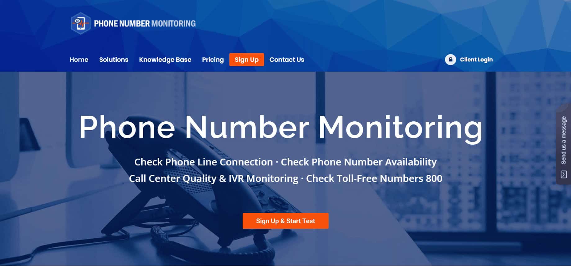 PhoneNumberMonitoring Official Website
