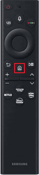 Press the Home button