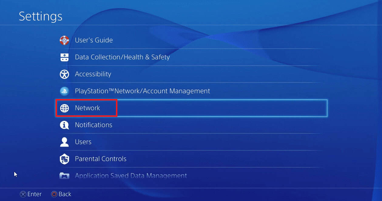 PS4 settings Network Playstation | HBO Max not working on PS4 or PS5