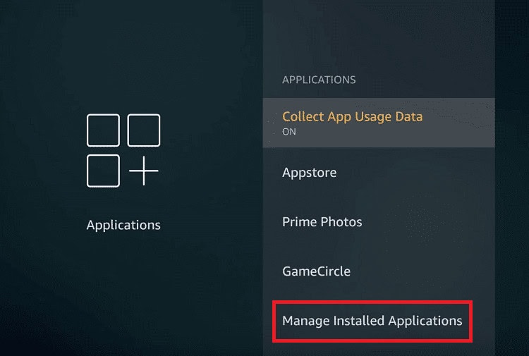Select Applications and go to Manage Installed Applications. Fix Disney Plus Error Code 73