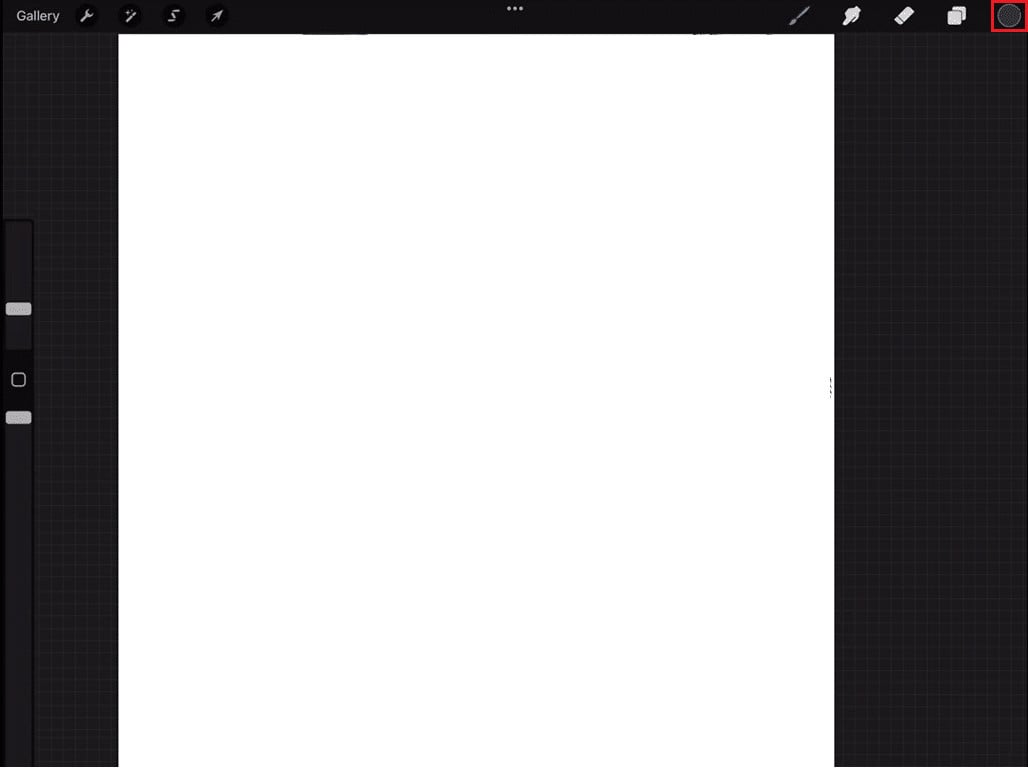 select color picker on the Procreate app. Fix Procreate Fill Color Not Working