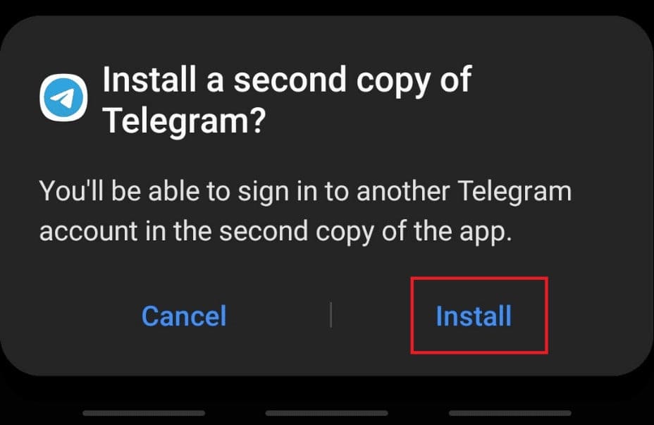 Select Install. How to Install Same App Twice Without Parallel Space