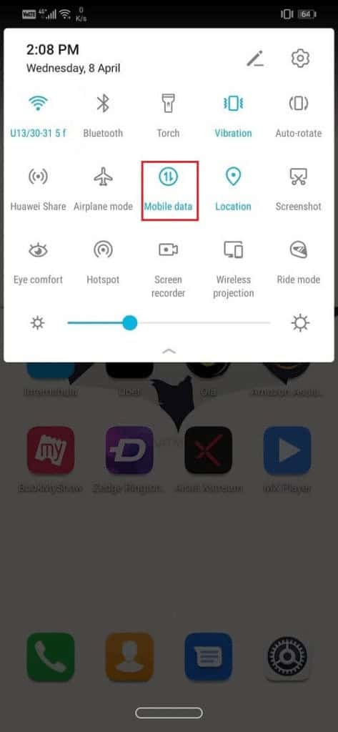 Switch to a Different Internet Connection